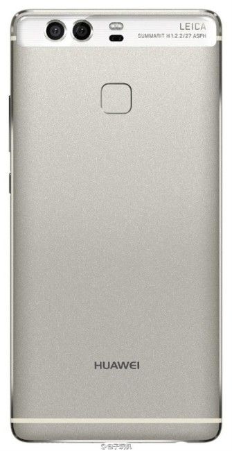 Trasera del Huawei P9
