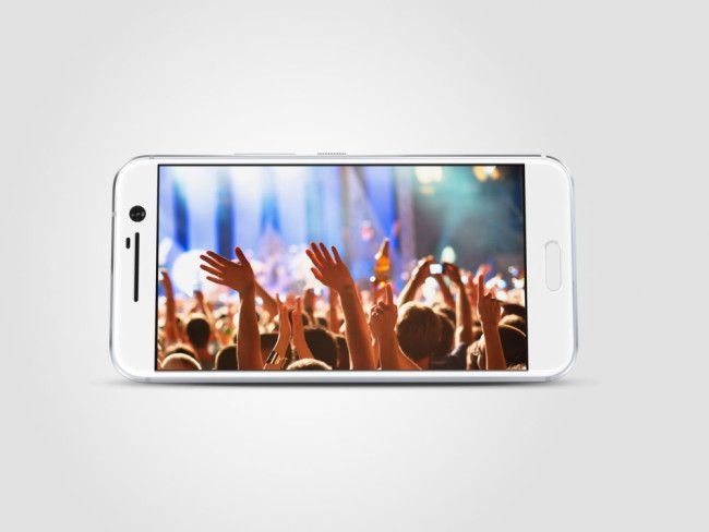 HTC 10 reproduciendo vídeo