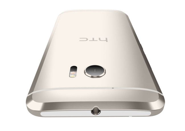 HTC 10 vista trasera y de la cámara