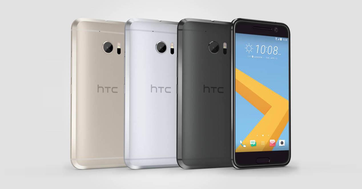 HTC 10 en varios colores