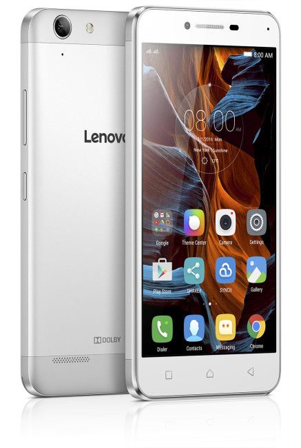 Lenovo K5 en color plateado