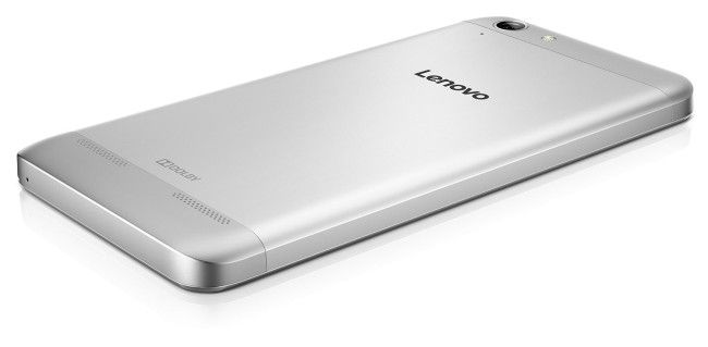 Lenovo K5 plata vista trasera