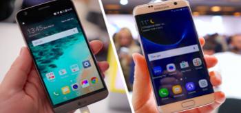 Descubre qué smartphone es más fácil de arreglar, el Samsung Galaxy S7 Edge o el LG G5