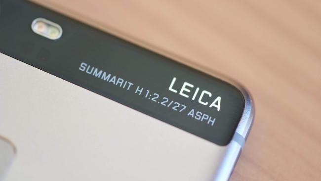 Logotipo de Leica en el Huawei P9
