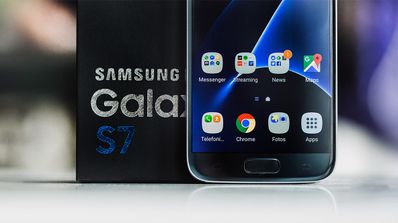 Caja y embalaje del Samsung Galaxy S7