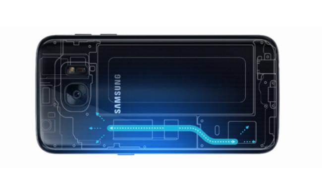 Refrigeración pasiva del Samsung Galaxy S7