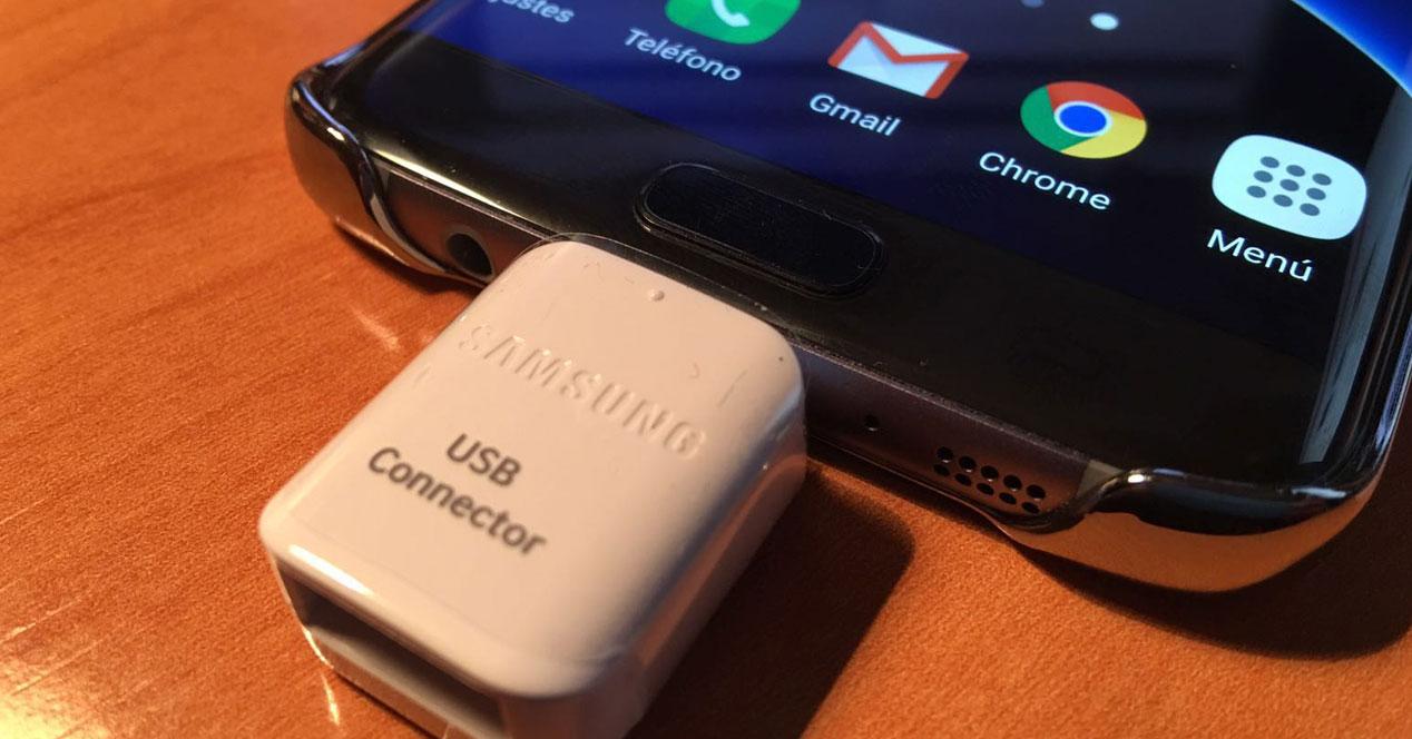 Galaxy S7 almacenamiento USB