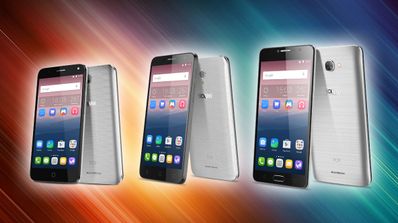 vista de los tres nuevos alcatel pop4