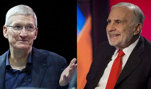 tim cook y carl icahn