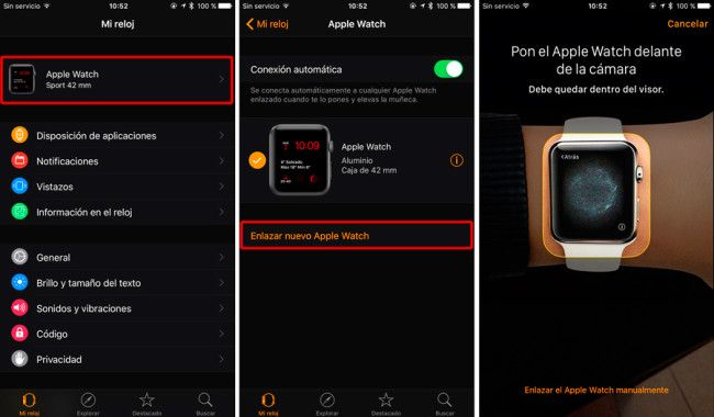 Enlaza más de un Apple Watch en tu iPhone