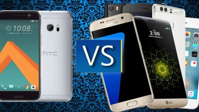 HTC 10, Samsung Galaxy S7, LG G5, Xiaomi Mi5, Huawei P9, iPhone 6s Plus