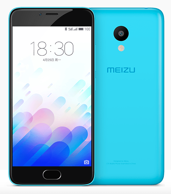 meizu m3 color azul