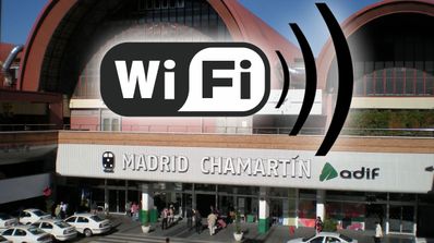 wifi gratis en la estación de chamartín