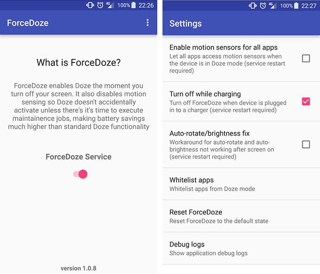 ForzeDoze App Android