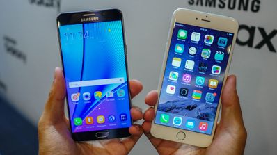 Samsung Galaxy S7 iPhone 6s plus