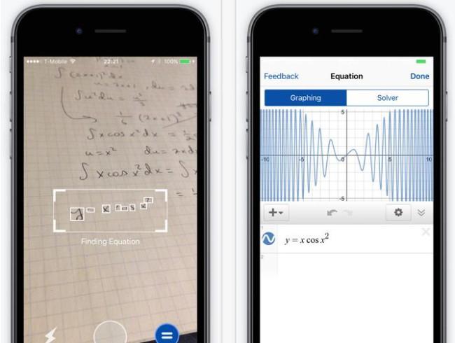 Resolver ecuaciones MathPix iPhone