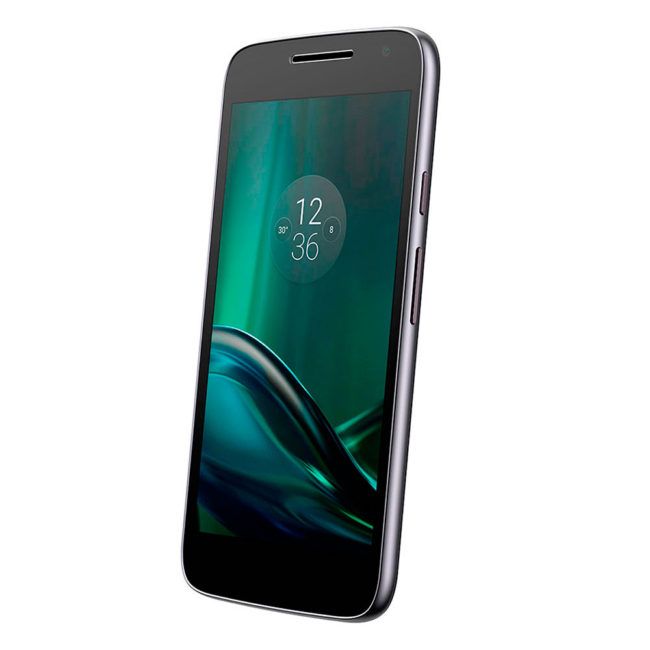 Motorola G4 Play frontal lateral