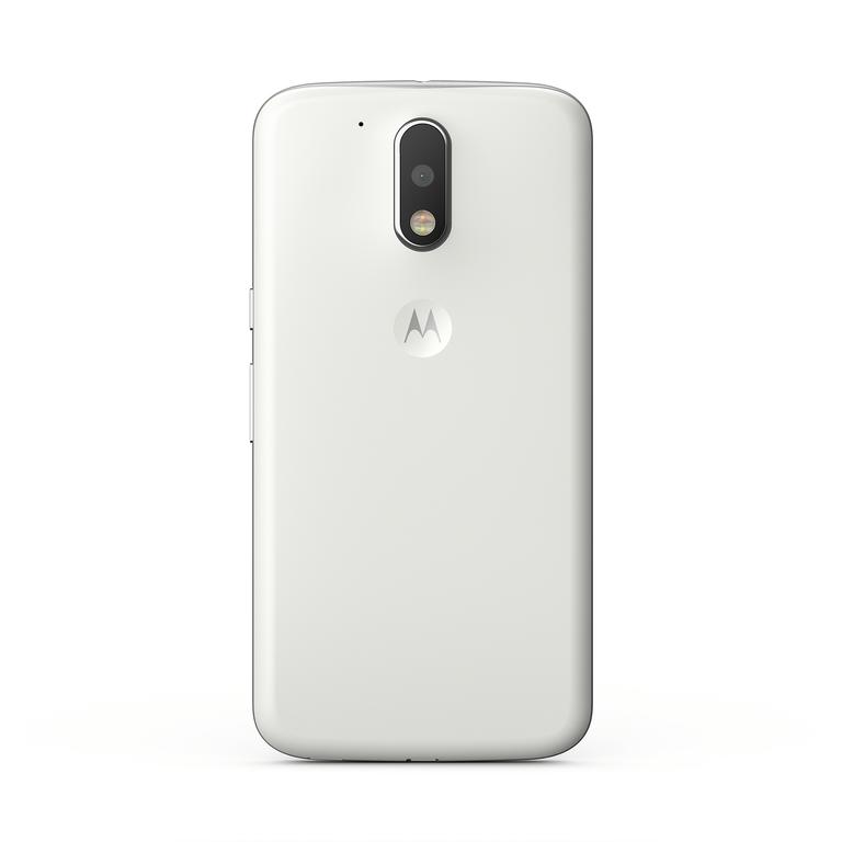 Motorola Moto G4 trasera blanco