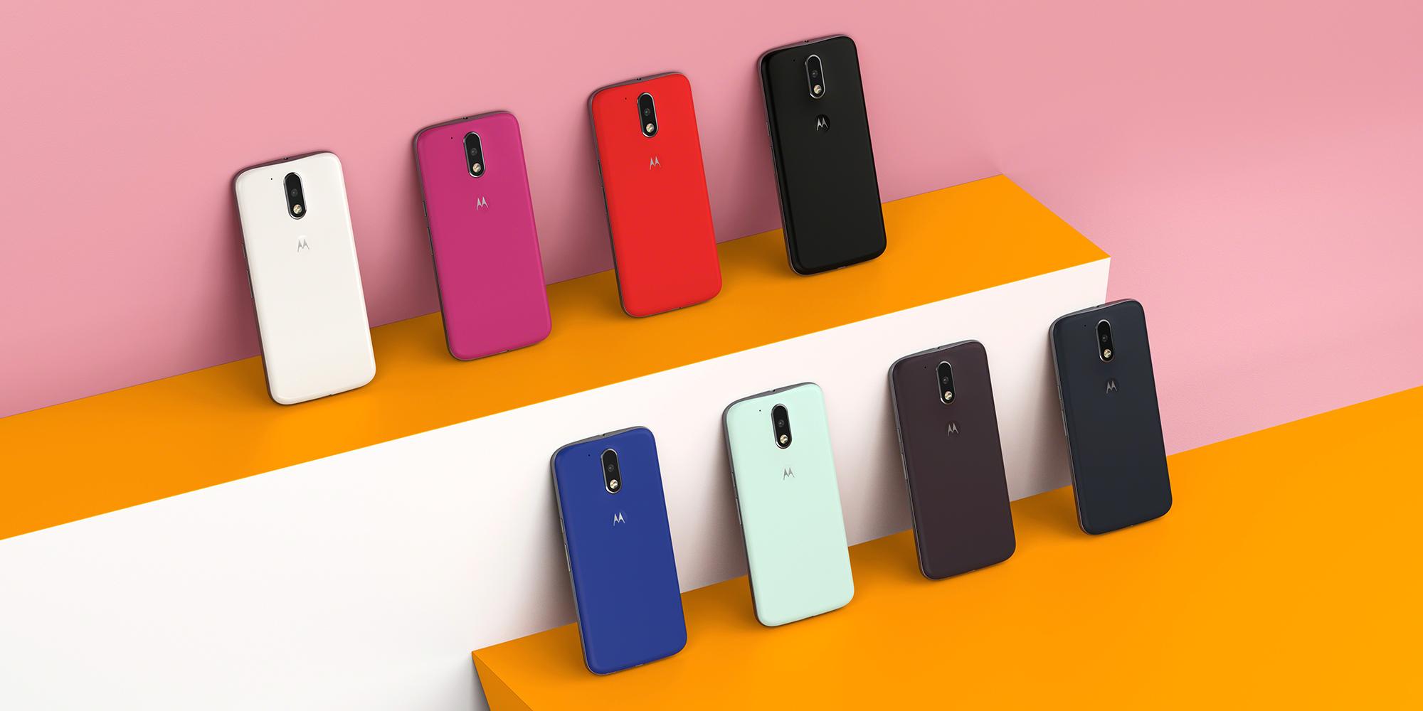 Motorola Moto G4 en colores