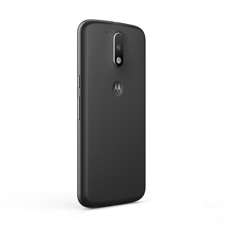 Motorola Moto G4 trasera en color negro