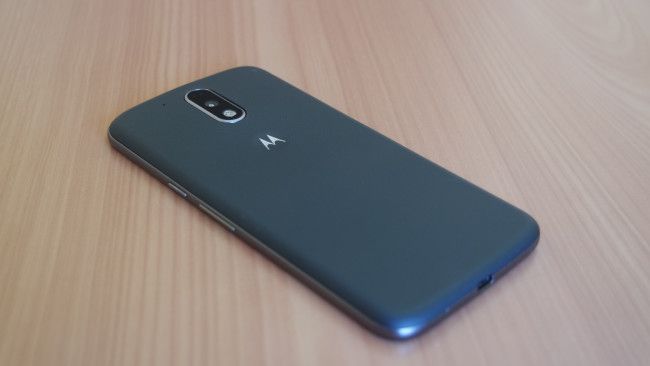 Trasera del Motorola Moto G4 Plus