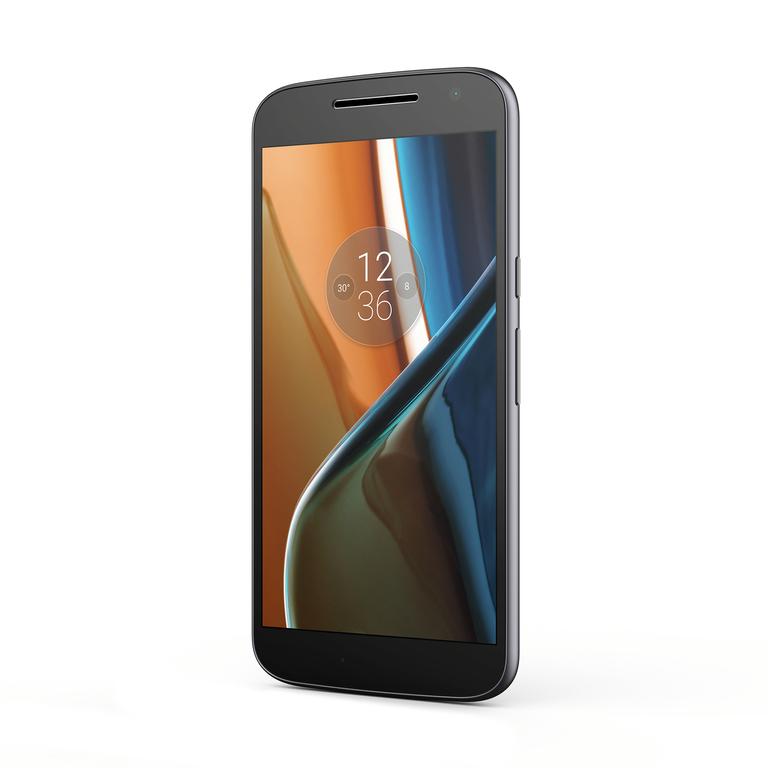 Motorola Moto G4 en color negro