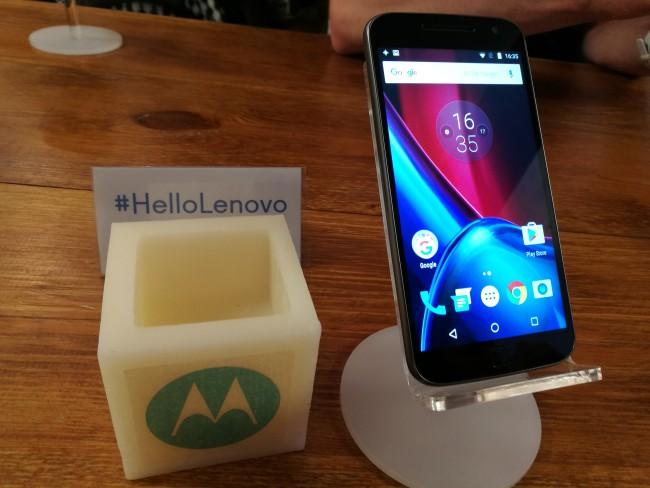 Diseño del Motorola Moto G4 Plus