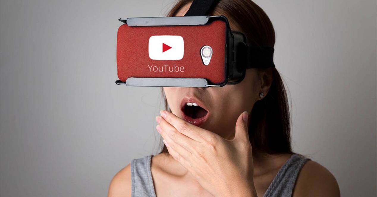 Realidad virtual en los vídeos de YouTube