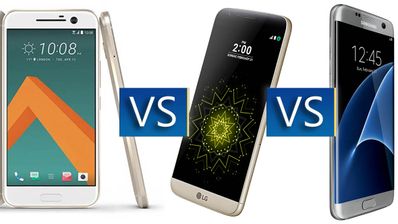 comparativa memoria Samsung Galaxy S7, htc 10. lg g5