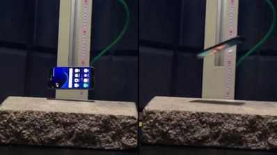 Samsung Galaxy S7 test caida frente HTC 10
