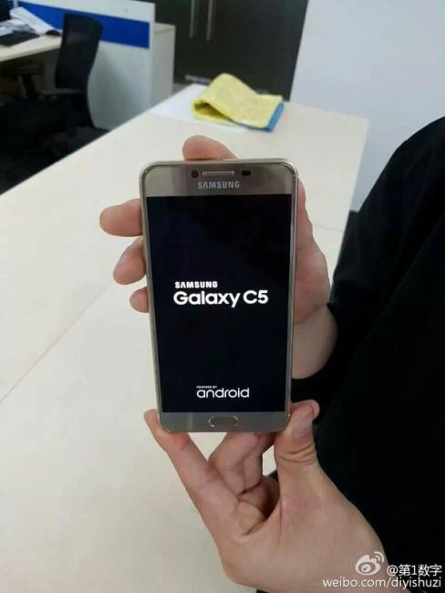 Samsung Galaxy C5 frontal