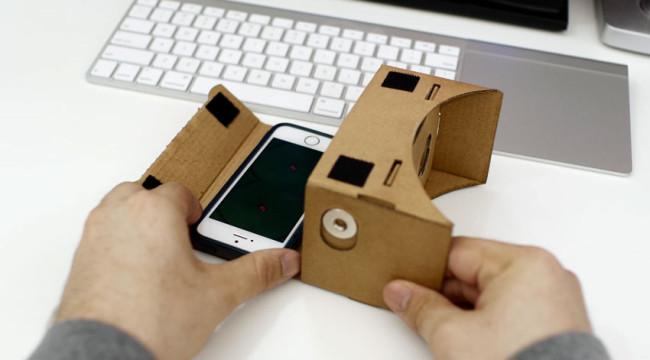 Google Cardboard para un iPhone