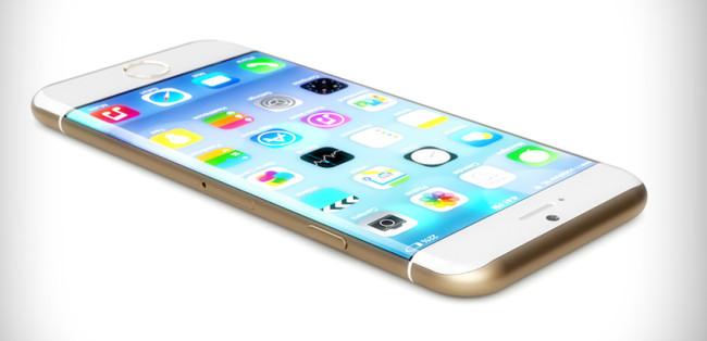 iPhone con pantalla OLED curva