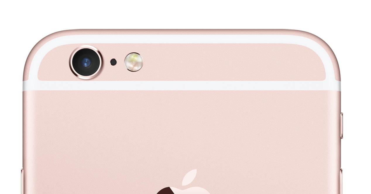 iPhone 6s de color rosa