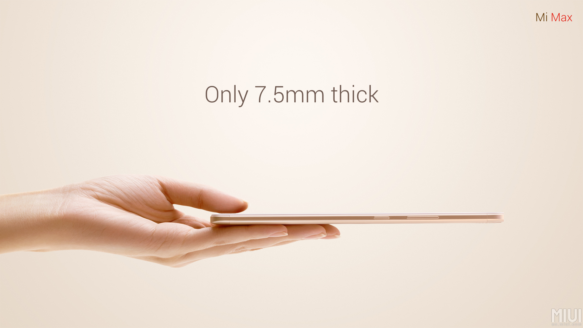 El Xiaomi más delgado