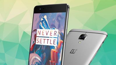 OnePlus 3 foto oficial plateado
