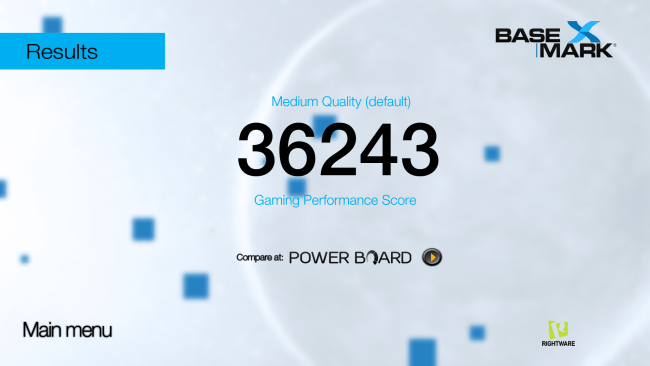 Resultado Basemark OnePlus 3