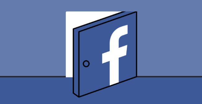 logo facebook formato puerta