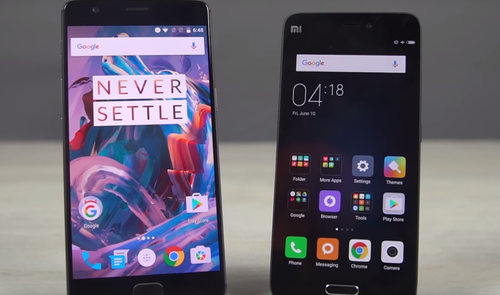 comparativa oneplus 3 y xiaomi mi 5