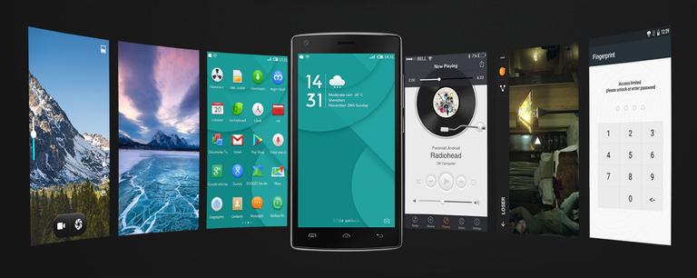 Doogee X5 Max Pro pantallas de Android