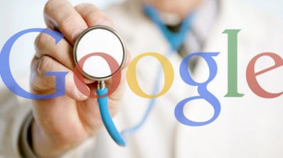 Logo de Google y medicina