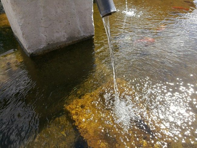 Foto de agua en movimiento con el Huawei P9 Plus