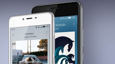 Meizu m3s en color negro y blanco