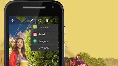 Moto E de 2015 color negro