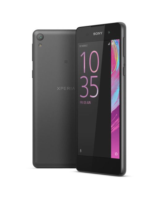 Sony Xperia E5 vista delantera y trasera