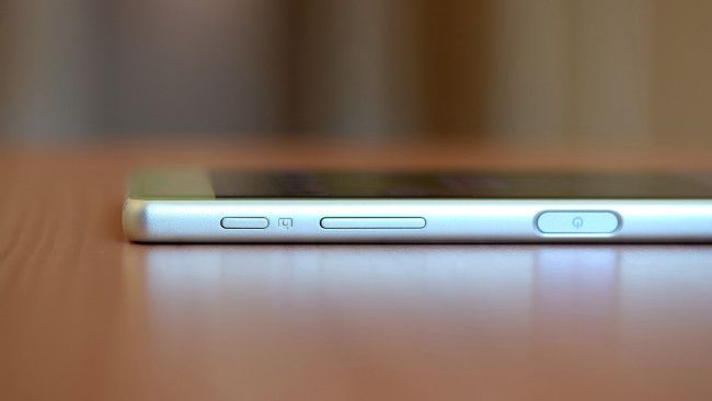 Botones del Sony Xperia X