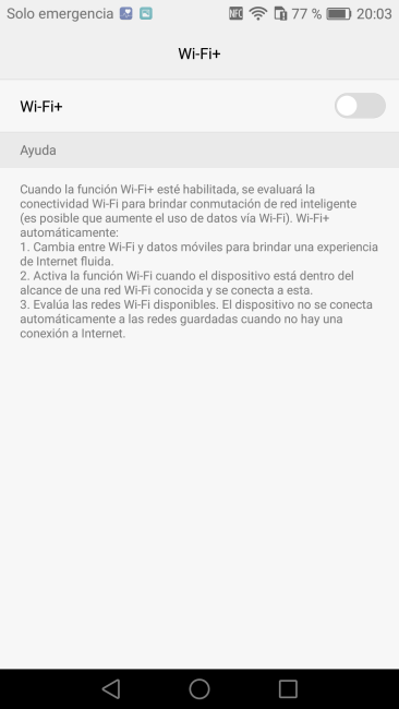 Interfaz del Huawei P9 Plus