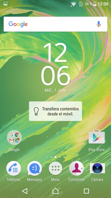 Escritorios del Sony Xperia X
