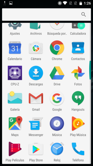Aplicaciones en el OnePlus 3