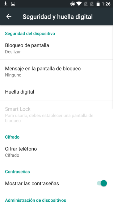 Seguridad en el OnePlus 3